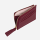 Etui na karty damskie skórzane Coccinelle E2MU0128901-R52 Czerwone - obraz 2
