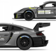Samochód zdalnie sterowany Rastar Porsche 911 GT2 RS Clubsport 25 1:18 zestaw do składania 68 elementów (6930751323896) - obraz 6