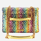 Torebka crossbody damska z łańcuszkiem Kurt Geiger 3585799979 Wielokolorowa - obraz 2