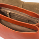 Torebka crossbody damska skórzana Gianni Chiarini BS-6036/COMM-GRN-NA-714 Pomarańczowa - obraz 4