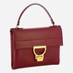 Torebka crossbody damska skórzana Coccinelle E1MD5190301-R52 Ciemnoczerwona - obraz 3