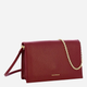 Torebka crossbody damska skórzana Coccinelle E5S00550201-R52 Ciemnoczerwona - obraz 3
