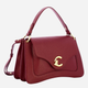 Torebka crossbody damska skórzana Coccinelle E1SSL180101-R52 Czerwona - obraz 3