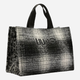Torba shopper damska materiałowa Liu Jo 2F5027T6089-R9449 Czarna - obraz 3