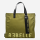 Torba shopper damska materiałowa Rebelle REB0082T0001-0137 Zielona - obraz 1