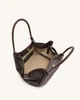 Жіноча сумка-тоут JW PEI Hana Medium Tote Bag Dark Brown (107690) - зображення 5