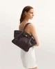 Жіноча сумка-тоут JW PEI Hana Medium Tote Bag Dark Brown (107690) - зображення 7