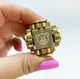 Металлический Антистресс Teddy Fidget Toy цвет Золото (01576) - изображение 2