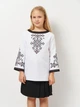 Дитяча вишиванка для дівчинки vishivano4ka 9046-4 104-110 біла - изображение 3