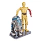 Металлический 3D конструктор "Star Wars C-3PO & R2-D2", Metal Earth, MMG276 - изображение 2