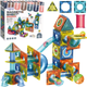 Klocki Magnetyczne Woopie 3D Zestaw Edukacyjny, Tor Kulkowy, 42 elementy (5906280654917) - obraz 1