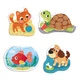 Детский пазл 4 в 1 "Baby puzzle. Домашние животные" DoDo Toys 300688 набор 4 в 1 - изображение 3
