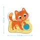 Детский пазл 4 в 1 "Baby puzzle. Домашние животные" DoDo Toys 300688 набор 4 в 1 - изображение 4