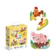Детский пазл 4 в 1 "Baby puzzle. Сельские животные" DoDo Toys 300686 набор 4 в 1 - изображение 2