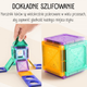 Klocki Magnetyczne Woopie 3D Zestaw Edukacyjny, Zamek, Pojazdy, 110 elementów (5906280654979) - obraz 4
