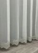 Тюль VR-Textil 1829т Грек-сетка с вышивкой и люрексом цвет Молочный с серым 280х270 см (40-176) - изображение 8