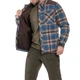 Сорочка Helikon Winter Warden Long Sleeve - Forest Blue Plaid XS - зображення 2