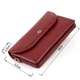 Клатч из кожи женский ST Leather 19318 Бордовый - изображение 3