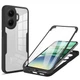 Чехол Double Shield 360 для Xiaomi Poco F7 с защитой со всех сторон black - изображение 1
