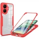 Чехол Double Shield 360 для Xiaomi Poco F7 с защитой со всех сторон red - изображение 1