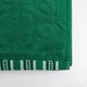 Полотенце для рук и лица махровое с орнаментом GM Textile 40х70см 400г/м2 (Зеленый) - изображение 2