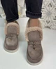Лоферы анатомические зимние с мехом и кисточкой из натуральной замши цвета капучино размер 40 (169200) - изображение 6