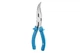 Щипці подовжені вигнуті Intertool 180 мм American type з покриттям Polished, сталь твердістю 45-55 HRC - зображення 2