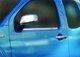 Накладки на Зеркала (2 шт, Нержавейка) Без повторителя поворота для Nissan Navara 2006-2015 гг - изображение 5