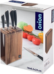 Підставка для ножів Orion з перегородками дерев’яна 18 x 8.5 x 24 см (8592381205898) - зображення 5