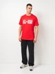 Футболка хлопковая длинная мужская Converse CVM5T163-RED 2XL Красная (0198820256407) - изображение 3