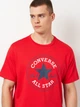 Футболка хлопковая мужская Converse CVM5T459-RED M Красная (0198820113663) - изображение 4