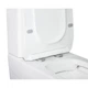 Унитаз компакт Mixxus Quadro-0403-R 640x360 прямоугольный, с сиденьем, белый (MI6710) - изображение 4