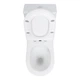 Унитаз моноблок напольный Mixxus BEVEL-0406-T1 690х360х790mm, система смыва TORNADO 1.0 (MI6729) - изображение 2