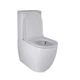 Унитаз компакт Mixxus Premium Ellipse-0402-T1 660х390 овальный, с сиденьем, белый (MP6592) - изображение 4