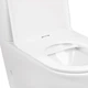 Унитаз компакт Mixxus Premium Ellipse-0402-R 660x390 овальный, с сиденьем, белый (MP6468) - изображение 8