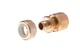 Латунний набір для поливу Intertool-Storm: насадка 1/2", адаптер 1/2"–3/4", 2 конектори 1/2", для шлангів - изображение 4
