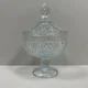 Сахарница стеклянная с крышкой на ножке h-25 см, d-15.4 см Pasabahce Diamond 97242 - изображение 2