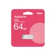 Флеш-накопичувач ADATA USB 3.2 UR 350 64Gb Silver/Beige (UR350-64G-RSR/BG) - изображение 2
