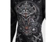 Рашгард VENUM Gladiator 5.0 Men's Long Sleeve L чорний/білий (5772) - изображение 5