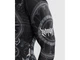 Рашгард VENUM Gladiator 5.0 Men's Long Sleeve L чорний/білий (5772) - изображение 6
