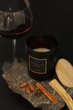 Свічка MOROCCAN NIGHT з вишуканим ароматом сандалу та теплих спецій, з потріскуючим гнотом, 250 мл. - изображение 4