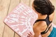Коврик для йоги Adidas Tie-Dye Yoga Mat ADYG-10200PK Розово-белый (885652022453) - изображение 6