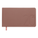 Еженедельник датированный 2026 Buromax Morandi Style из искусственной кожи 153x87мм 128 страниц медный (BM.2909-33) - изображение 1
