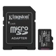 Карта памяти KINGSTON Canvas Select Plus MicroSDXC 128GB U3 A1 150R + ad SDCS3/128GB - изображение 1