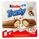 Батончики Kinder Tronky з молочною начинкою та шматочками печива 90 г (0225) - изображение 1