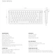 Беспроводная механическая клавиатура NuPhy Air75 V3 / Blush nano (linear, 42g) / Color - Nebula Dark / Hot-Swappable, RGB, ANSI US - изображение 5