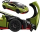 Машинка Rastar Lamborghini Huracan STO 1:32 Зелена (4540119) - зображення 5