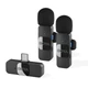 Петлічка Boya BY-V20 Mini Type C Бездротовий Мікрофон Петлічний Боя для Телефону USB C для запису відео маленький мікрофон на одяг - изображение 1