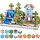 Магнітний конструктор Майнкрафт Minecraft 100 кубиків Лісовий будиночок - зображення 1