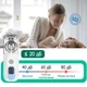 Небулайзер ультразвуковой MESH ингалятор аккумуляторный USB тихий с LED дисплеем режимов масками для детей взрослых 3 режима интенсивности ультратихий безшумный меш технология ингаляции дыхания от простуды кашля для аллергиков при астме Swan Baby KS015 - изображение 6